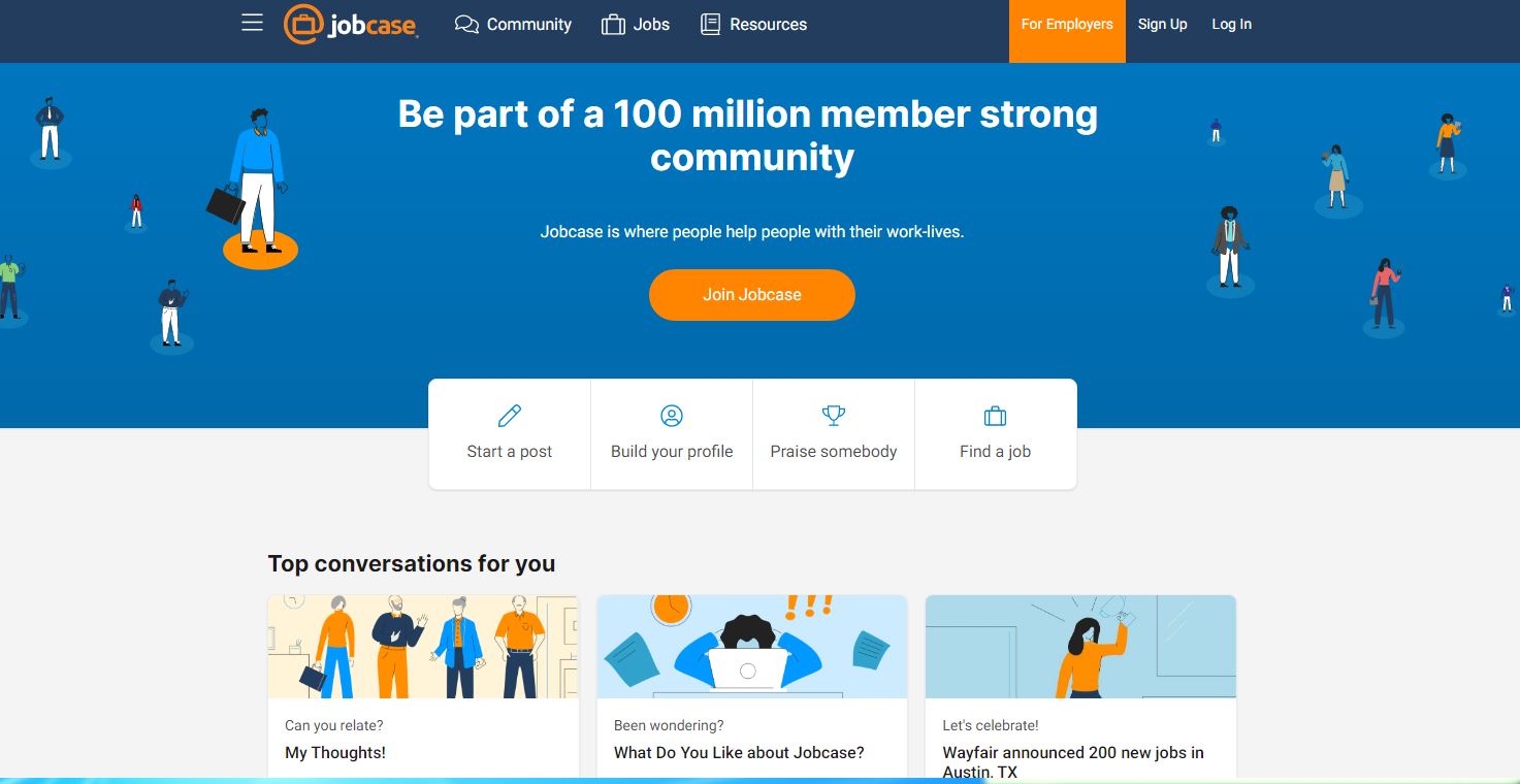 websites like LinkedIn